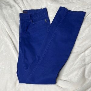 NYDJ Samantha Slim straight leg Midrise jean, Blue, size 2